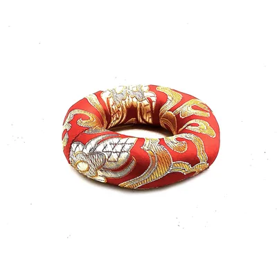 Cuscino a Cerchio 8cm (per Campanelli Tibetani da 10-12cm) - Rosso — foto 2