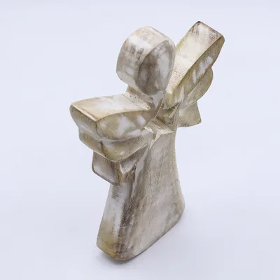 Mango Legno Angel - Whitewash with Star Cut Out — foto 1