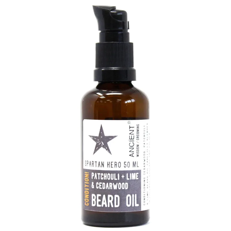 50ml Beard Olio Spartan Hero Condition!