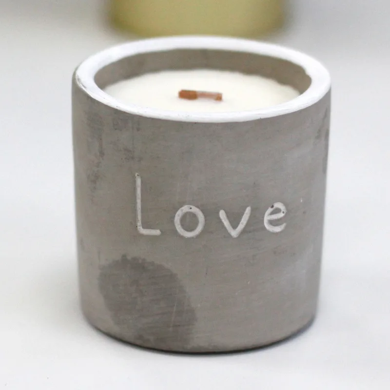 Med Concrete Soy Candela - Love - Purple Fig & Casis — foto 3