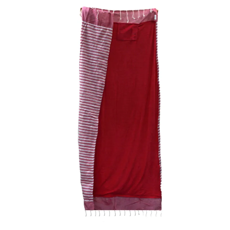 Cotton Pario Towel 100x180 cm Hot Pink — foto 3