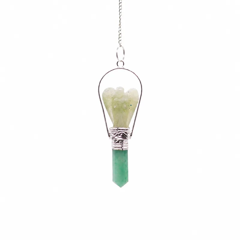 Angel Pendulum with Ring- Verde Aventurine — foto 2
