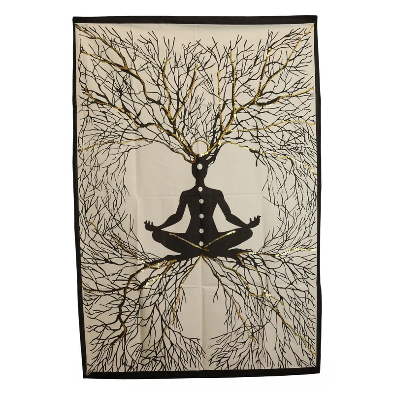 Cotton Wall Art (70x110cm) - Chakra Earth Connection — foto 1