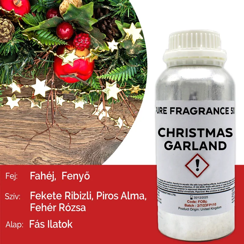 Christmas Garland Puro Profumo Olio 500ml — foto 6