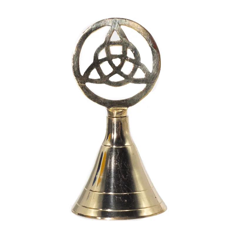 Altar Brass Bell Triquetra — foto 1