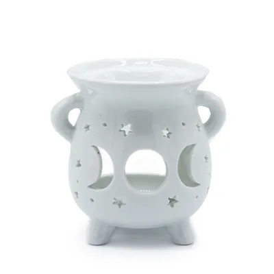 Caildren Olio Bruciatore - Moon Phase - Bianco