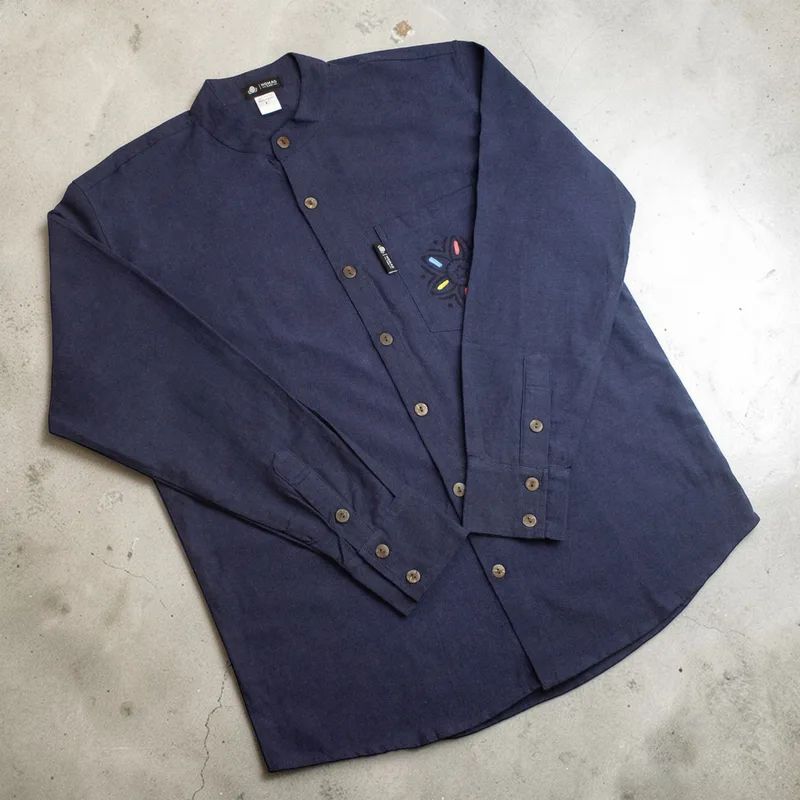 Nomad Sari Kathmandu Shirt Indigo XXL — foto 4