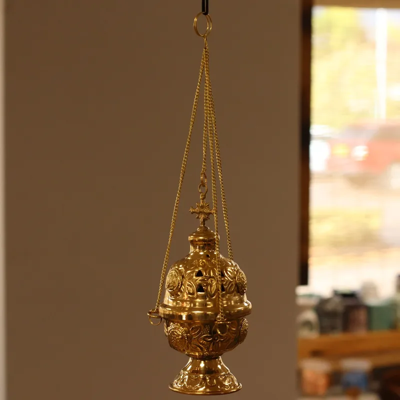 Hanging Brass Incenso Bruciatore