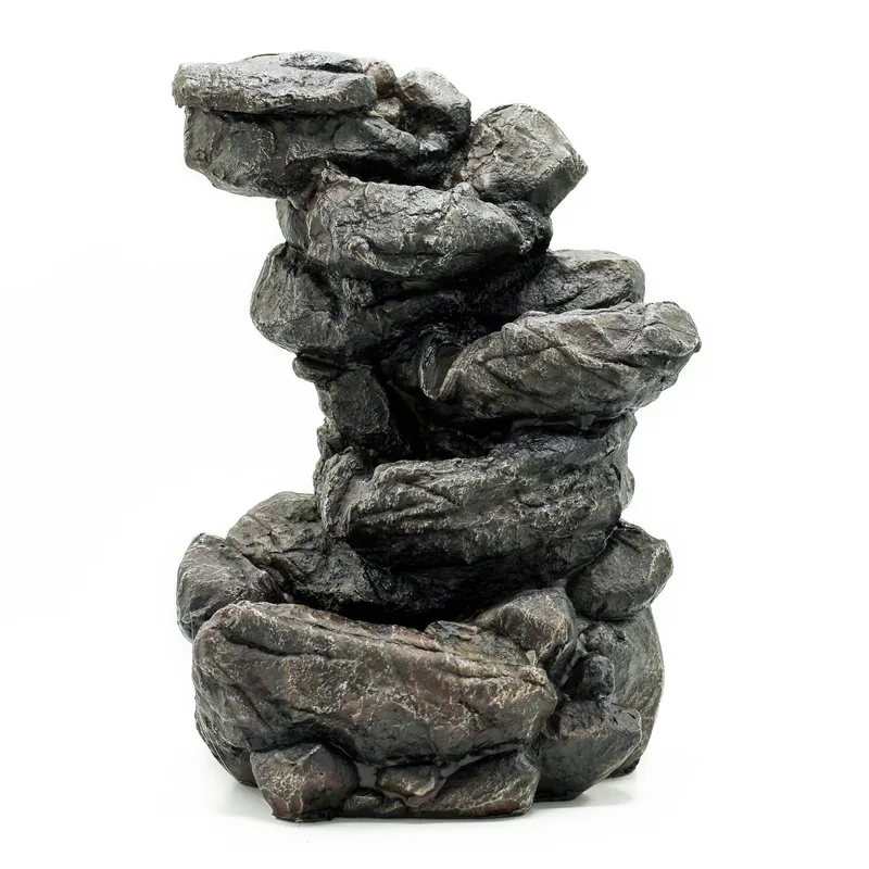 Tabletop Water Feature 35cm Naturale Rocks Formation — foto 1