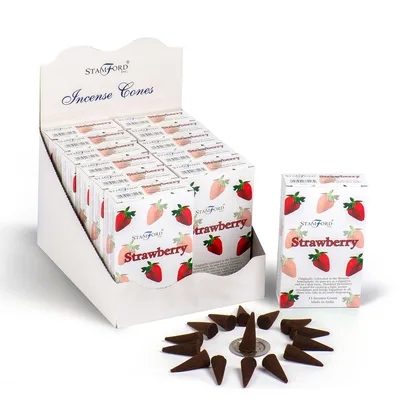 Strawberry Incenso Cones