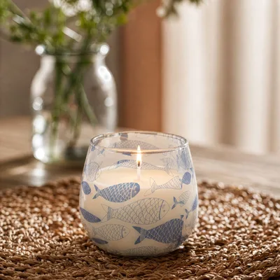 Small Glass Jar Candele - Seabreeze — foto 3