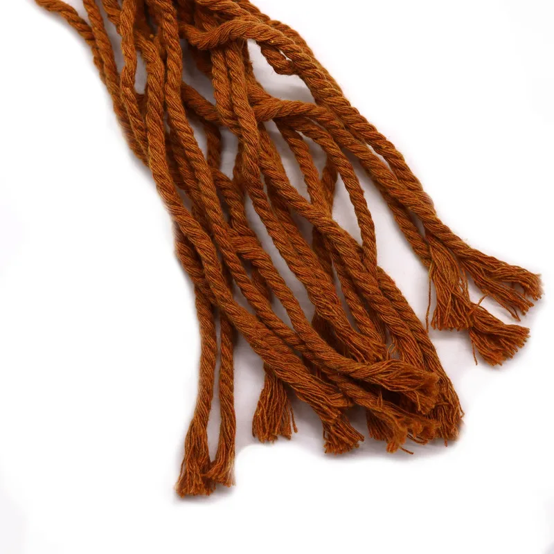 Macrame Pot Porta Classic - Chocolate Med Pot — foto 2