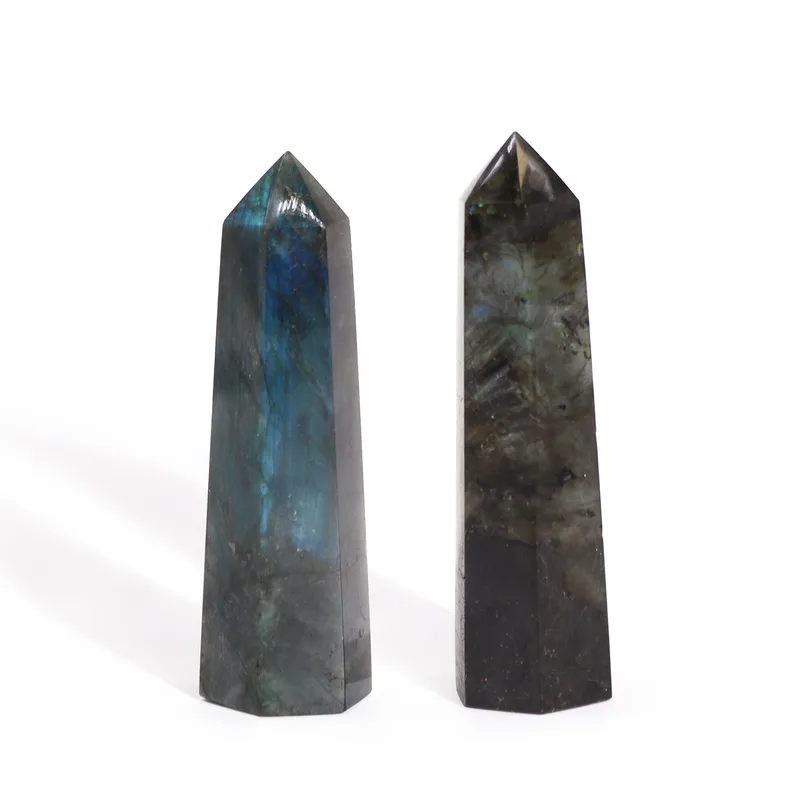 Madagascar Labradorite Points — foto 2