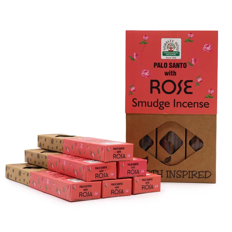 Earth Inspired Smudge Incenso Rosa