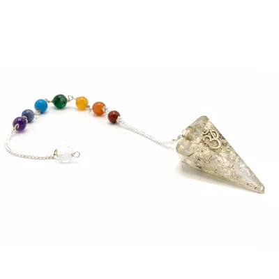 Orgonite Power Chakra Pendulum - Om — foto 2