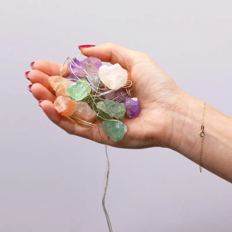 Gemstone Enchantment Lights Mixed Rocks — foto 1