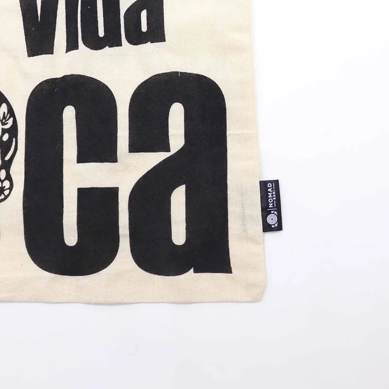 Nomad Sari Iconic Basic Tote Bag - Mi Vida Loca - Naturale 4oz — foto 1