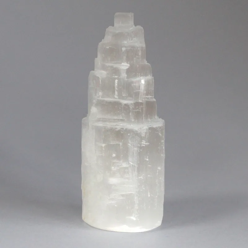 Naturale Selenite Tower - 10 cm — foto 3