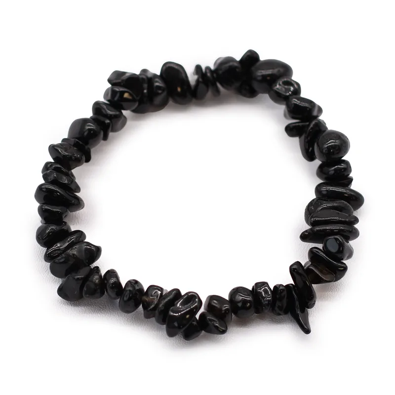 Chipstone Bracelet - Nero Agate