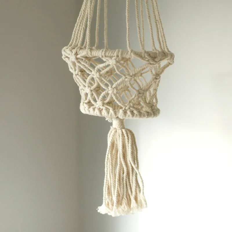 Macrame Pot Porta Single Small Pot — foto 3
