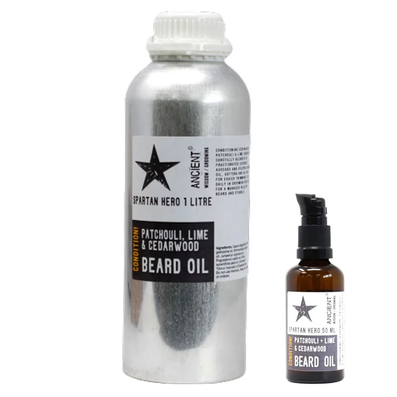 1 Litre Beard Olio Spartan Hero Condition! — foto 3
