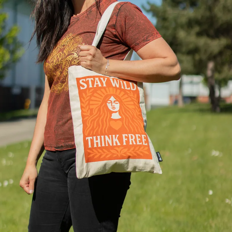 Nomad Sari Iconic Toni Tote Bag - Stay Selvatico - Naturale 10oz — foto 6