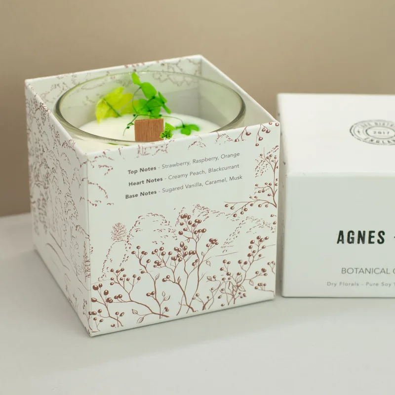 Agnes + Cat Botanical Soy Cera Candela Fellberry — foto 1