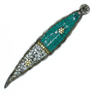 Buddha Long Leaf Tibetan Decor Incenso Porta