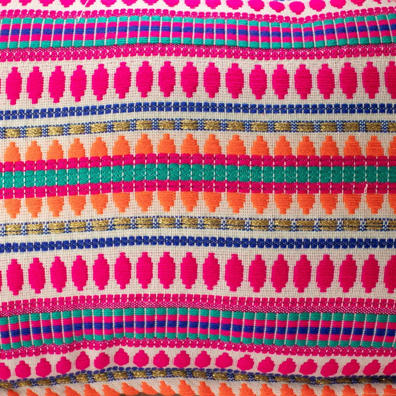 Classic Cushion Cover - Neon Stripes- 30x50cm - Lumber Style — foto 4