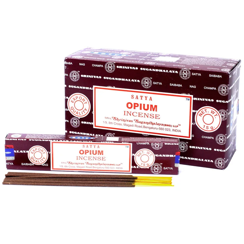 Satya Incenso 15gm - Opium — foto 2
