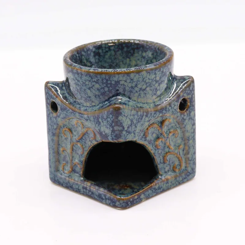 Square Buddha Bruciatore - Dusty Blu