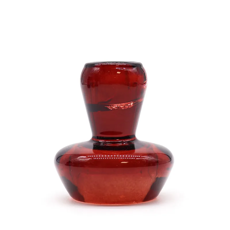 Set of 2 Mushroom Flip Dinner Candela / Tealight Porta Vampire Red
