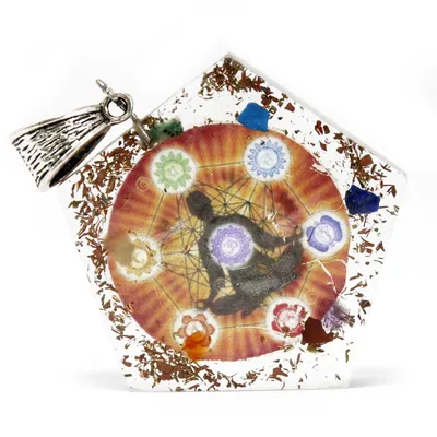 Orgonite Power Pendant Octagon Chakra