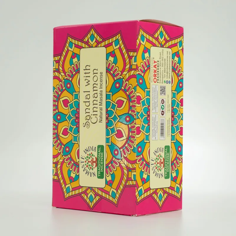Incenso Mandala Masala Namasté – Sandalo con Cannella — foto 5