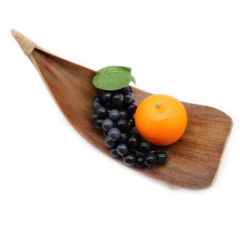 Coconut Leaf Fruit Bowl Set Naturale