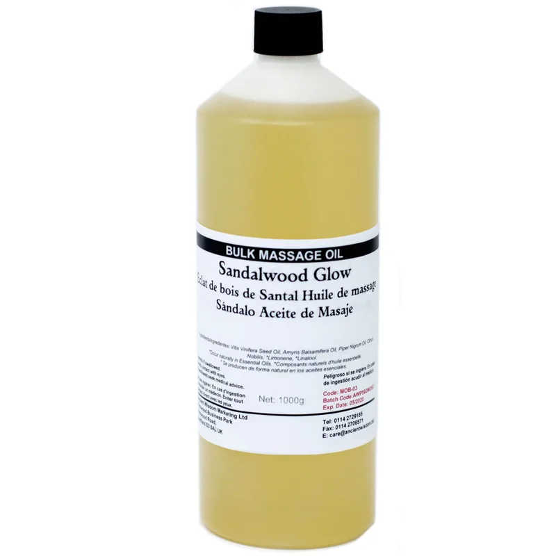 Sandalwood Glow 1Kg Massage Olio