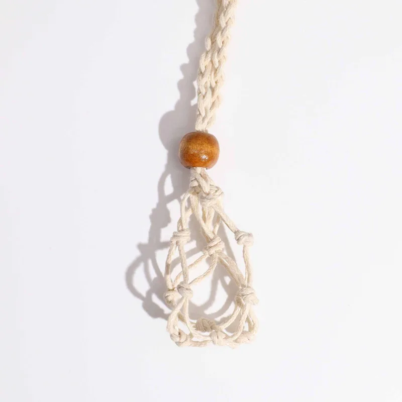 Crystal Gemstone Necklace Cord 45cm/18inch - Naturale — foto 2