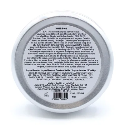 Selvatico Hare Solid Shampoo 60g - Aloe Vera — foto 1