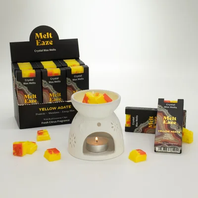 MeltEaze Cera Melts 50g - Golden Glow - Fresco Citrus — foto 2