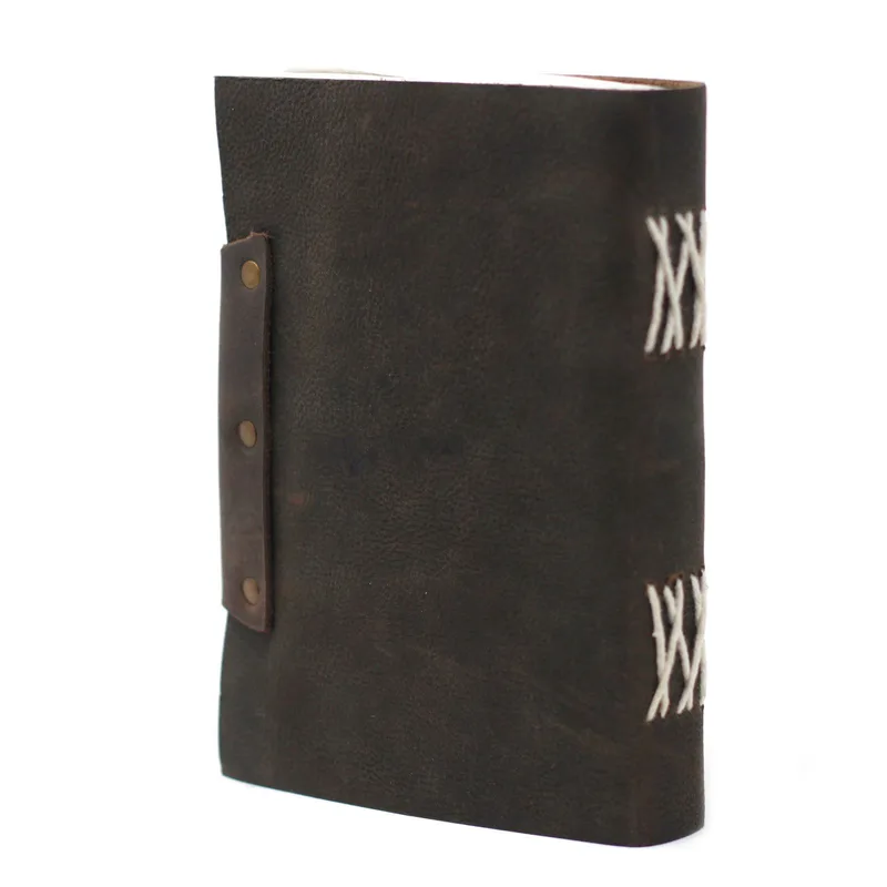 Leather Nero Confessions with Lock Notebook — foto 4