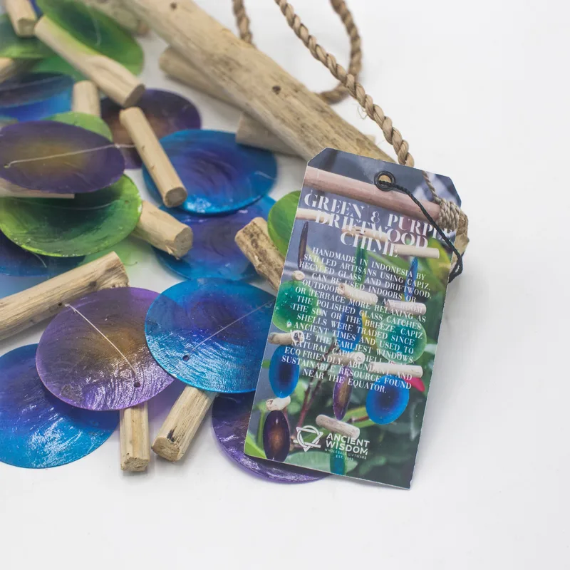 Blu Driftwood Chime — foto 1
