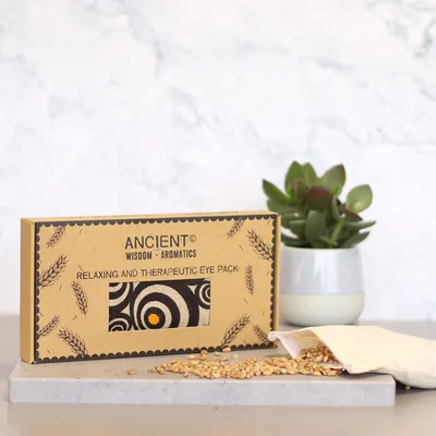 Lavanda Naturale Cotton and Juco Eye Pillow in Gift Scatola Illusion