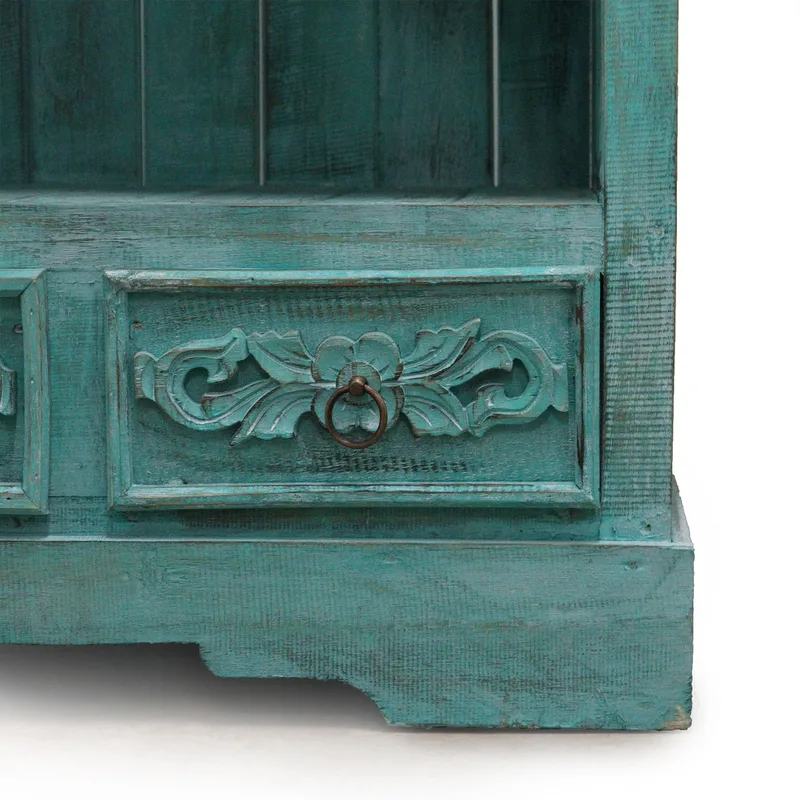 Albasia Bathroom Cabinet Turquoise wash