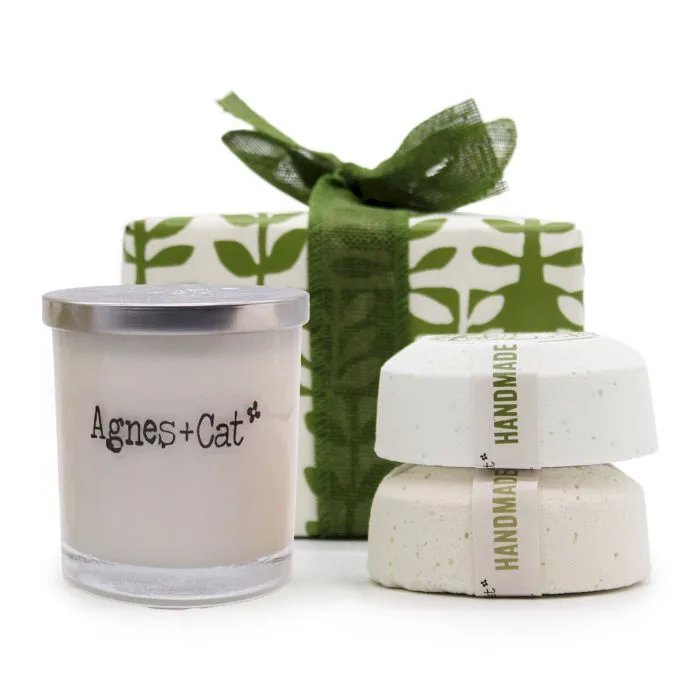 Gift Scatola Rhubarb Candela + Bianco Fig & Fell Berry — foto 3