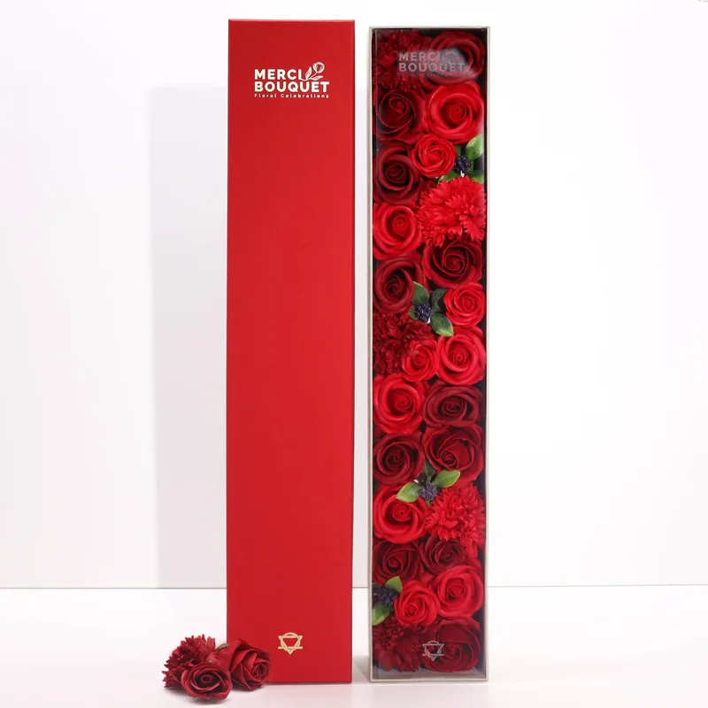Extra Long Classic Red Roses — foto 3