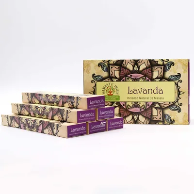 Namaste Mandala Masala Incenso Lavanda — foto 5