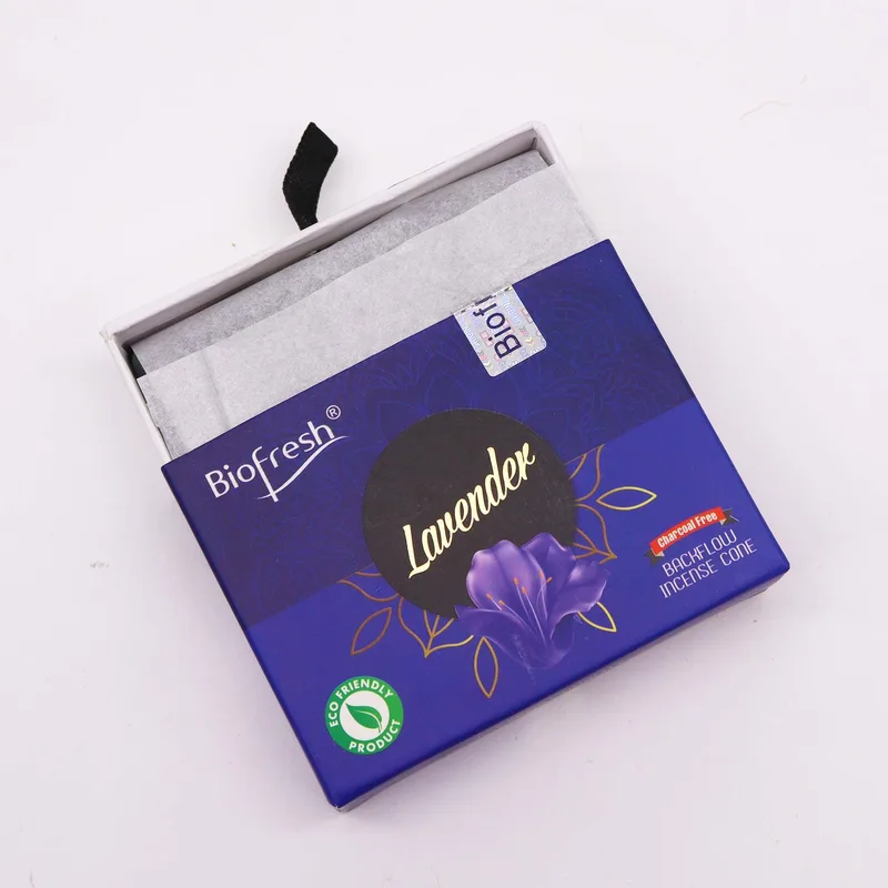 Biofresh Backflow Incenso Cones (40 cones) - Lavanda — foto 2