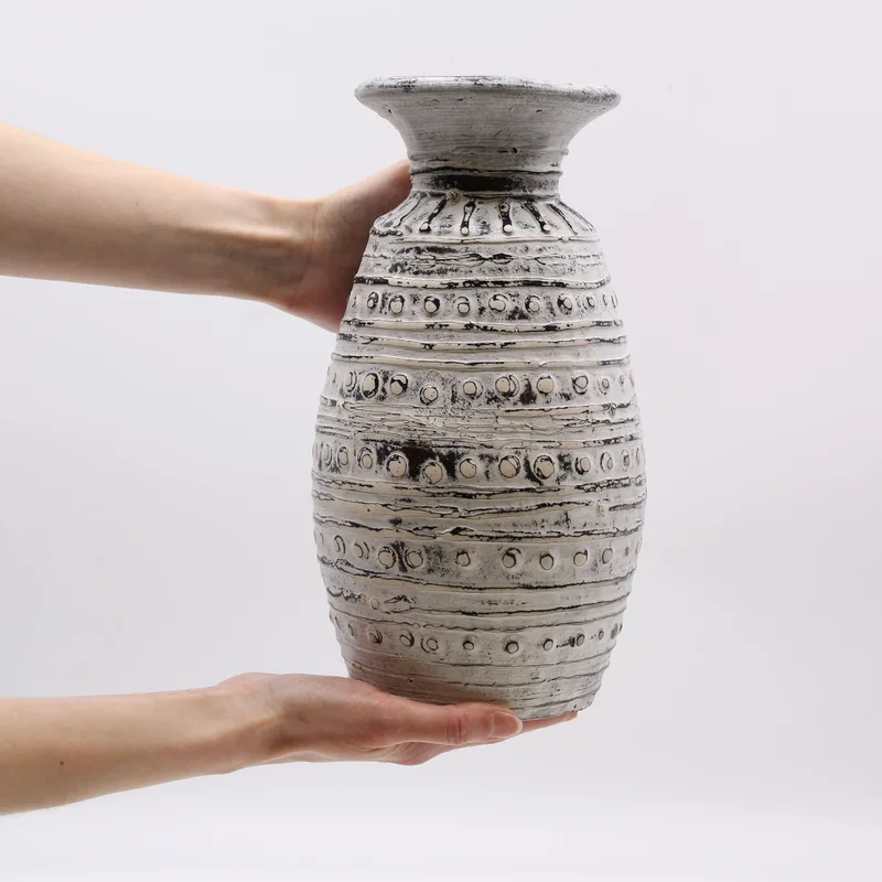 Classic Shaped Vase Crema — foto 2