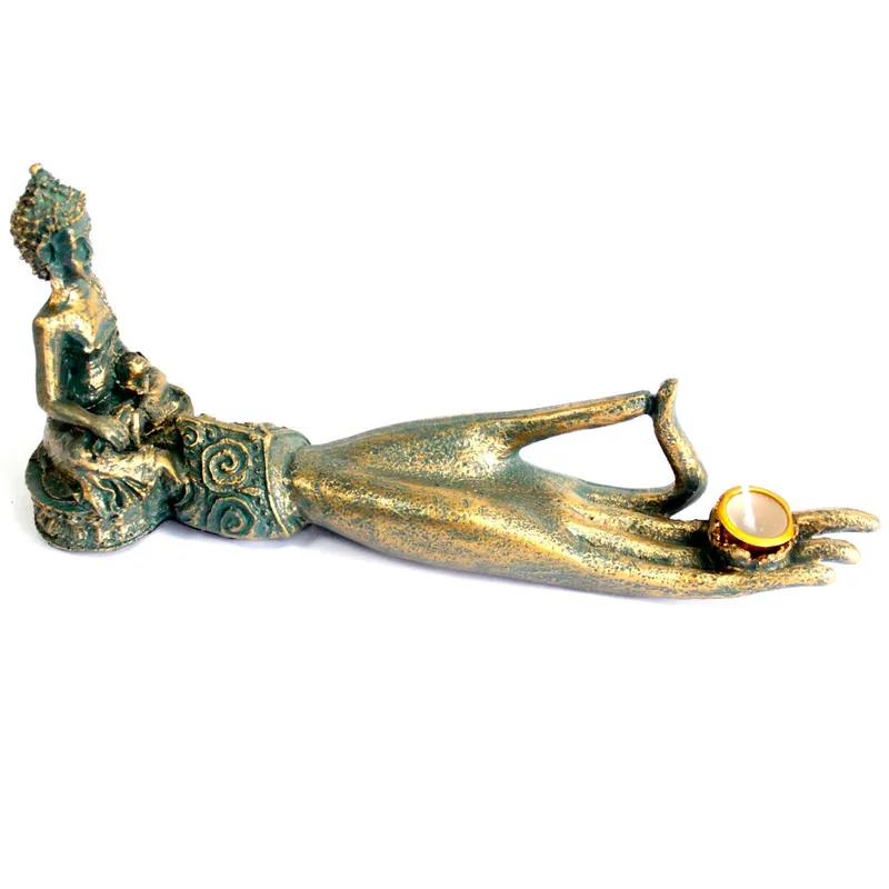 Antique Buddha Hand Incenso Bruciatore