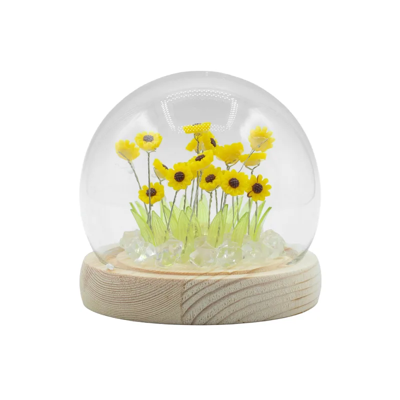 Floral Glow Garden Dome 20 Sunflower LED USB